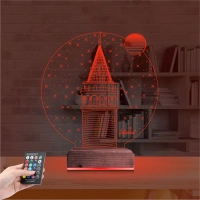 Galata Kulesi 3D Lamba - Masa Gece Lambası