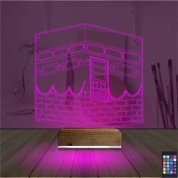 Kabe 3D Lamba - Masa Gece Lambası