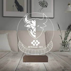 Crypto Fetch Ai Fet Coin Kripto Finans 3D Lamba - Masa Gece Lambası Crypto Fetch Ai Fet Coin Kripto Finans 3D Lamba - Masa Gece Lambası