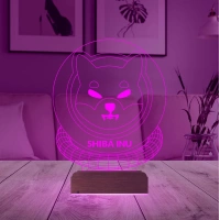 Crypto Shiba Inu Coin Kripto Finans 3D Lamba - Masa Gece Lambası Crypto Shiba Inu Coin Kripto Finans 3D Lamba - Masa Gece Lambası