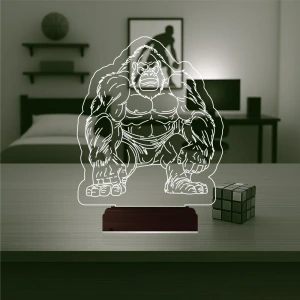 Goril Gorilla 3D Lamba - Masa Gece Lambası Goril Gorilla 3D Lamba - Masa Gece Lambası