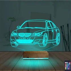 Spor Araba Bmw Kişiye Özel 3D Lamba - Masa Gece Lambası Spor Araba Bmw Kişiye Özel 3D Lamba - Masa Gece Lambası