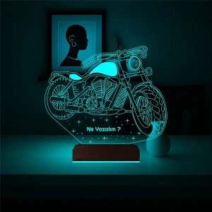 Motorsiklet Motor Harley Kişiye Özel 3D Lamba - Masa Gece Lambası Motorsiklet Motor Harley Kişiye Özel 3D Lamba - Masa Gece Lambası