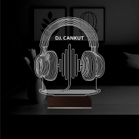Dj Hediye Kulaklık Müzik Kişiye Özel 3D Lamba - Masa Gece Lambası